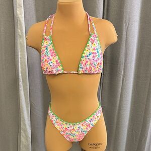 Mine Vibrant Floral Bikini Bottom